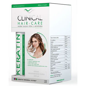 Clinical Clinical Hair-Care 120 toboliek + keratín 100 ml - kúra na 4. mesiaca - ZĽAVA - poškodený obal