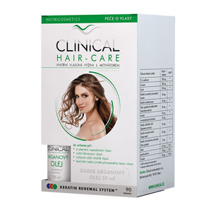 Clinical Clinical Hair-care 90 toboliek + Arganový olej 20 ml ZADARMO