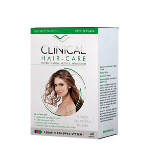 Clinical Clinical Hair-Care tob.60 + sklenený pilník - kúra na 2. mesiaca