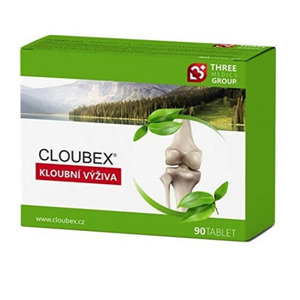 Three Medics Group Cloubex® Kĺbová výživa s vitamínmi 90 tabliet -ZĽAVA POŠKODENÝ OBAL