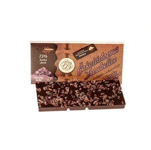 Čokoládovna Troubelice Horká čokoláda s kakaovými bôbmi 75% 45 g