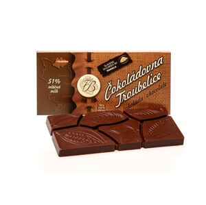 Čokoládovna Troubelice Mliečna čokoláda 51% 45 g