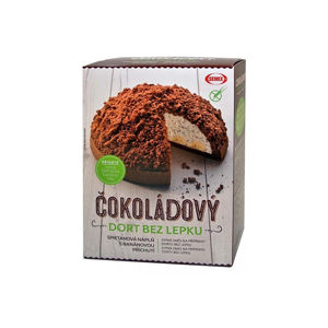 Semix Čokoládová torta bez lepku + náplň 430 g - ZĽAVA - KRÁTKA EXPIRÁCIA 30.9.2020 + roztrhnutiu Škatuľka