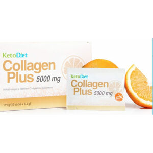 KetoDiet Collagen Plus 5000 mg - príchuť pomaranč + 2 mesiace na vrátenie tovaru