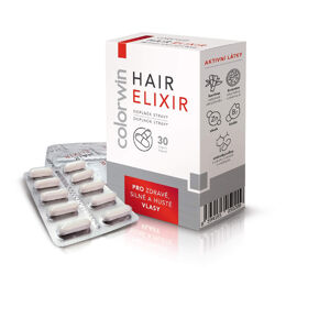Colorwin Doplnok stravy pre zdravé, silné a husté vlasy Color win Hair Elixir 30 kapslí