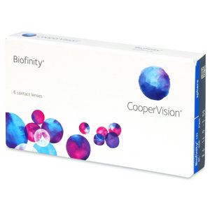 CooperVision Biofinity 6 šošoviek -0,75