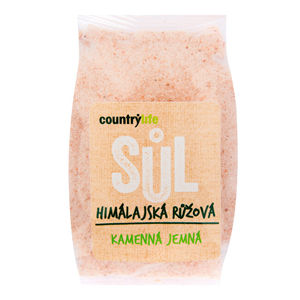 Country Life Sůl himálajská růžová jemná 500 g