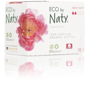 Eco by Naty Dámske ECO tampóny Naty (18 ks) - regular