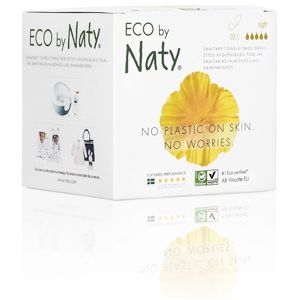 Eco by Naty Dámské ECO vložky Naty (10 ks) - noční