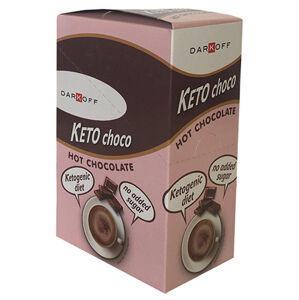 Darkoff Instantný nápoj z kakaa Keto Choco Hot Chocolate 10 x 12 g