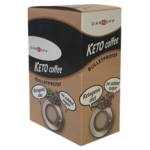 Darkoff Instantný nápoj z kávy Keto Coffee Bulletproof 10 x 12 g