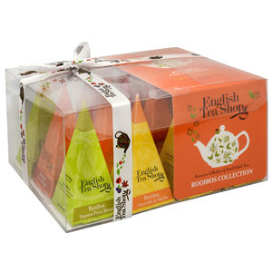 English Tea Shop Darčeková kolekcia 12 pyramídiek Rooibos 4 príchute