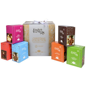 English Tea Shop Darčeková kolekcia - luxusný BIO čaju v zlatej kocke 96 sáčkov 6 príchuťou