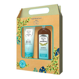 Biotter Pharma Darčeková sada pre každodennú starostlivosť s arganovým olejom šampón + sprchový gél 2 x 250 ml