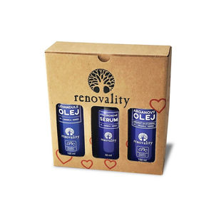 Renovality Darčekový balíček - Levanduľový, Arganový olej a hyaluronovej sérum