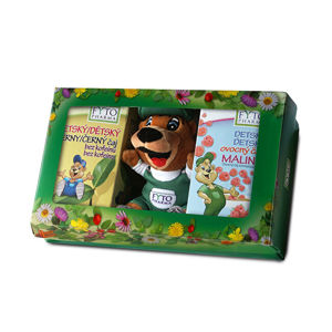 Fytopharma Detská darčeková kazeta s čajmi a hračkou