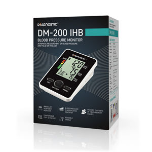 Biotter Pharma DIAGNOSTIC Tlakomer automatický ramennej DM-200 IHB - ZĽAVA - odskúšané, poškodená krabička, bez cestovného puzdra