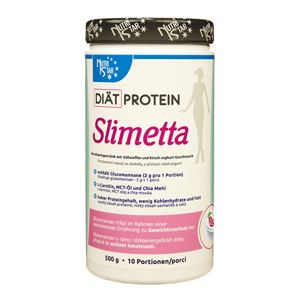 Nutristar Diät Protein Slimetta 500 g (10 porcií) Višeň-jogurt
