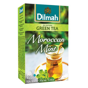 Dilmah Čaj zelený Marocká mäta 20 ks