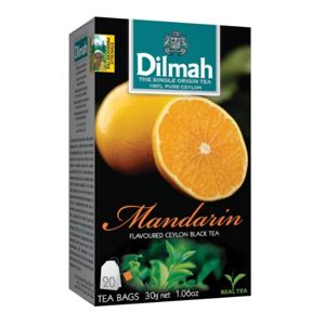 Dilmah Čaj čierny, Mandarínka 20 ks -ZĽAVA POŠKODENÝ OBAL + 2 mesiace na vrátenie tovaru