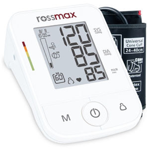 Rossmax Dobre vybavený automatický tlakomer Rossmax X3 s radom funkcií
