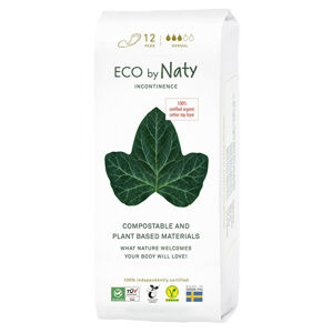 Eco by Naty Dámské ECO inkontinenční vložky Naty - normal (12 ks)