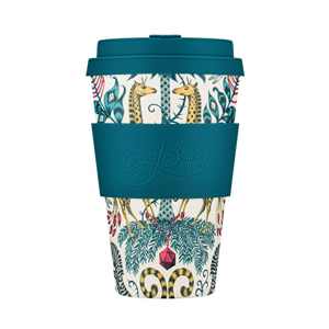 Ecoffee cup "Kruger" Emma. J. Shipley bambusový pohár 400 ml