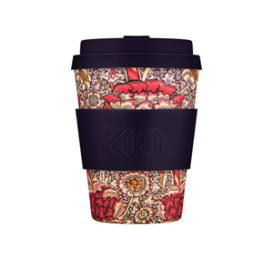 Ecoffee cup "Wandle" William Morris bambusový pohár 340 ml