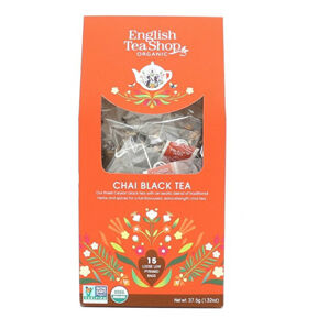 English Tea Shop Černý čaj Chai 15 pyramidek sypaného čaje