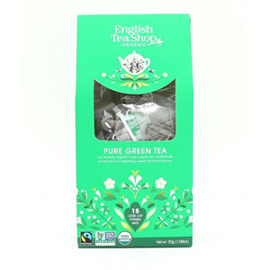 English Tea Shop Čistý zelený čaj 15 pyramidek sypaného čaje