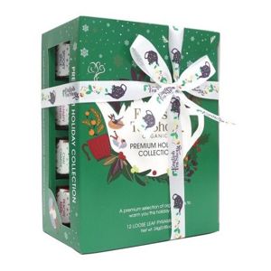 English Tea Shop Darčeková kolekcia Vianočné zelená BIO 12 pyramidek