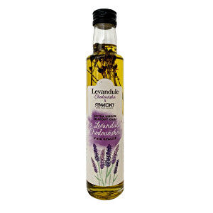 BIO Levandule Chodouňská Extra virgin olivový olej s BIO Lavender Chodounský 250 ml - ZĽAVA - KRÁTKA EXPIRÁCIA - 30.11.2020