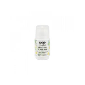 Faith in Nature Guličkový dezodorant Heřmánek a aloe vera ( Natura l Deodorant) 50 ml