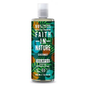 Faith in Nature Hydratačný prírodné šampón pre normálne a suché vlasy Kokos ( Hydrating Shampoo) 400 ml