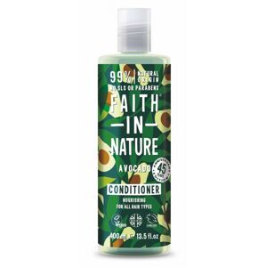 Faith in Nature Vyživujúci prírodný kondicionér s avokádovým olejom pre všetky typy vlasov ( Nourish ing Conditioner) 400 ml