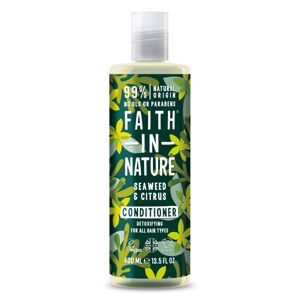 Faith in Nature Prírodný kondicionér s morskou riasou pre všetky typy vlasov ( Detox ifying Conditioner) 400 ml
