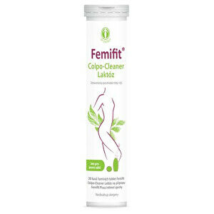 Femifit Colpo-Cleaner laktózy šumivé tablety 20 ks + 2 mesiace na vrátenie tovaru