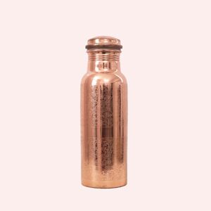Forrest & Love Medená fľaša s rytým ornamentom 600 ml