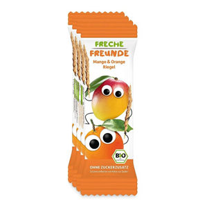 Freche Freunde BIO Ovocná tyčinka - Mango a pomaranč 4 x 23 g + 2 mesiace na vrátenie tovaru