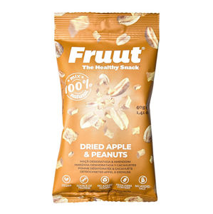 Fruut Sušené jablčné chrumkavé kúsky s arašidy 40 g