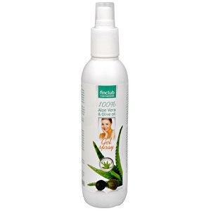 Finclub Gél spray Aloe vera & olivový olej 200 ml