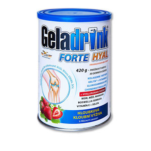 Geladrink Geladrink Forte HYAL 420 g príchuť jahoda