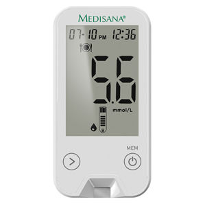 Medisana Glukometer s príslušenstvom MediTouch 2 -ZĽAVA - poškodený obal + 2 mesiace na vrátenie tovaru