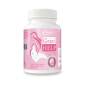 Nutricius GraviHELP - pri nevoľnosti v tehotenstve 60 tbl.