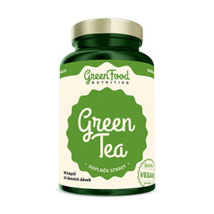 GreenFood Nutrition Green Tea 90 kapsúl + 2 mesiace na vrátenie tovaru