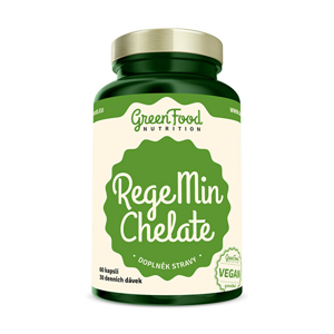 GreenFood Nutrition RegeMin Chelát 60 kapsúl + 2 mesiace na vrátenie tovaru