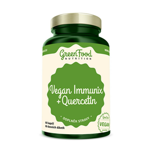 GreenFood Nutrition Vegan Immunix + Quercetin 60 kapsúl