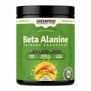GreenFood Performance nápoj Beta alanín 420 g Melon