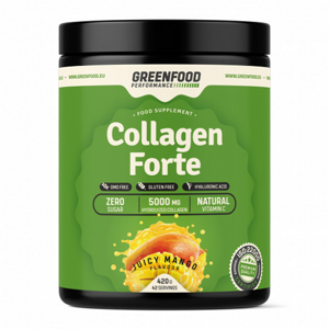 GreenFood Performance nápoj Collagen Forte 420 g Mango