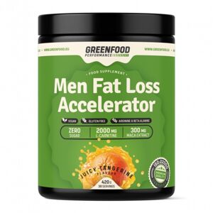GreenFood Performance nápoj pre mužov Fat Loss Accelerator 420 g Mango